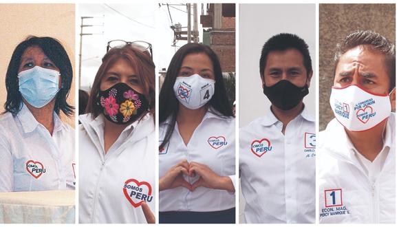 Somos Perú presenta cinco candidatos en carrera