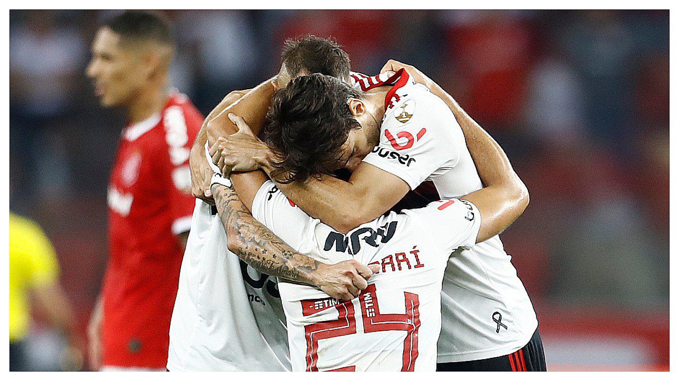 Con Paolo Guerrero: Inter empató 1-1 con Flamengo y quedó eliminado de la Copa Libertadores 