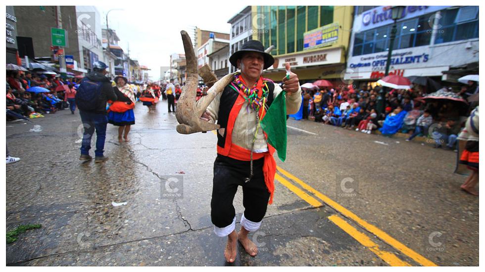 Huancayo celebró a lo grande  el inicio de los carnavales (FOTOS Y VIDEO)