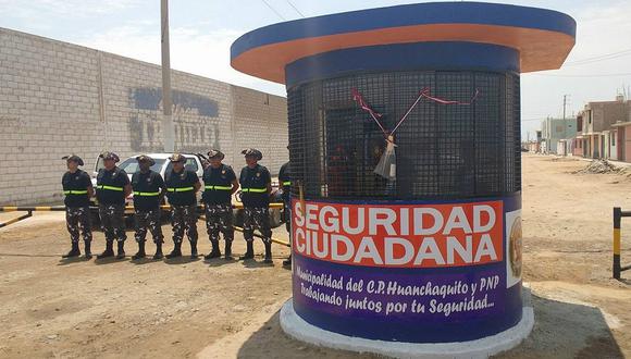 Trujillo: Inauguran casetas de Seguridad Ciudadana y presentan Serenazgo en Huanchaquito 