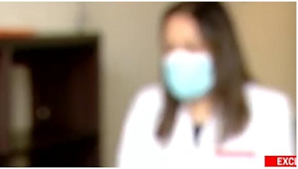Doctora que combate el COVID-19 denuncia a su colega por agresión sexual. (Foto: América TV)