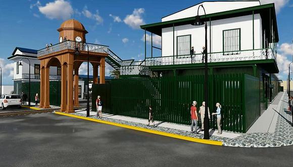 Restauración del museo ferroviario tiene avance del 7.24%