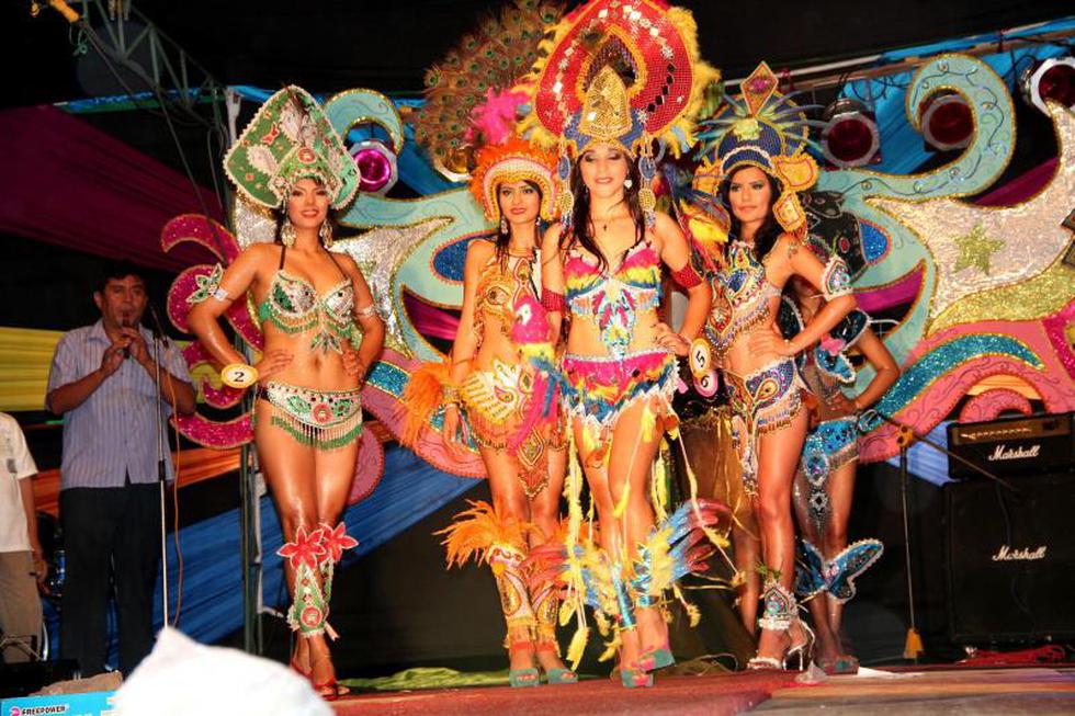 FOTOS: Jhoely León es la reina del Carnaval 2013 de Tingo María