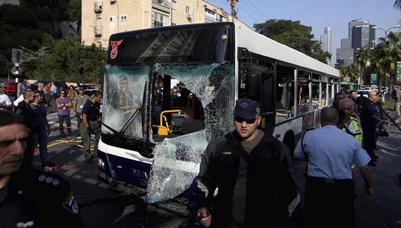 Israel: Explosión en bus en Tel Aviv fue atentado terrorista