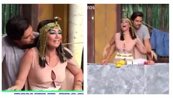 'Ramsés' coqueteó con 'Nefertari' peruana en pleno 'Wasap de JB' (VIDEO)