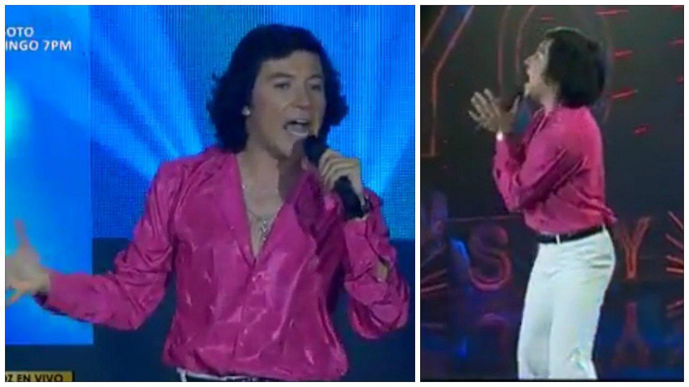 ​Yo Soy: Camilo Sesto sorprendió con sugerente interpretación [VIDEO]