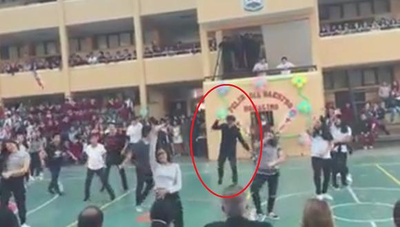 Facebook: Alumno arruinó coreografía escolar con famoso baile de Fortnite (VIDEO)