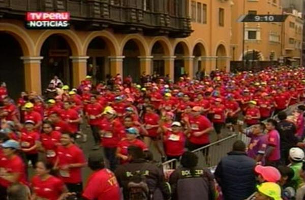 Cinco mil atletas participaron en la 103 Media Maratón de Lima