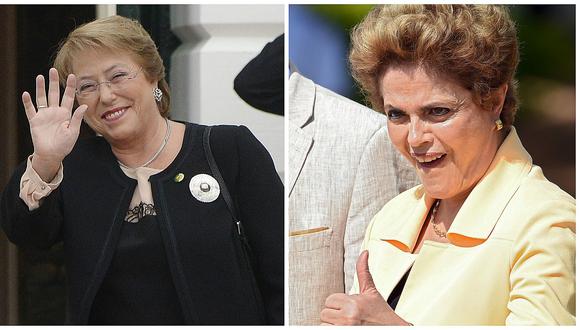 Michelle Bachelet sobre Dilma Rousseff:  Es una "mujer honesta y responsable"