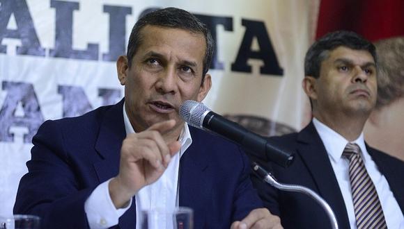 Ollanta Humala acusa a comisión Madre Mía de violar sus derechos
