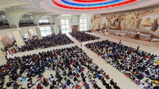 Arequipa: Miles de jóvenes se reunieron en el  Santuario de la Virgen de Chapi (VIDEO) 