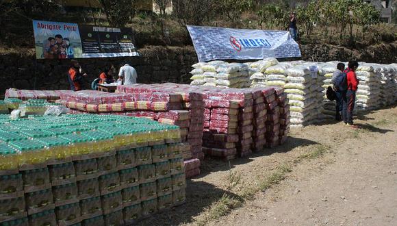 Entregan más de 95 toneladas de víveres a 29 municipalidades de Apurímac