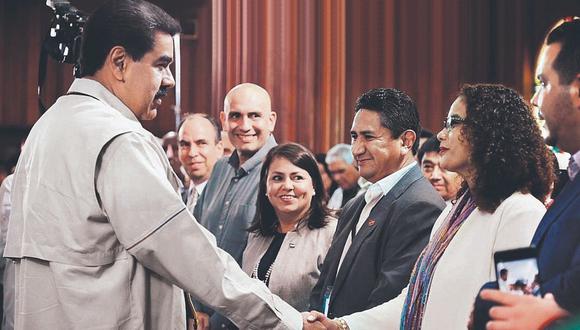 Vladimir Cerrón: Socio de Verónika Mendoza visita y defiende a Nicolás Maduro