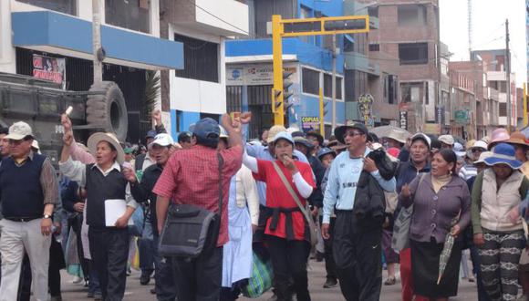 Comerciantes rechazan retorno del alcalde de Juliaca