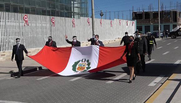 Municipalidad de Yura celebró la Independencia del Perú