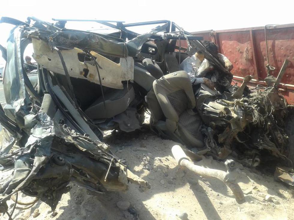 Carretera se tiñe de sangre con violento accidente