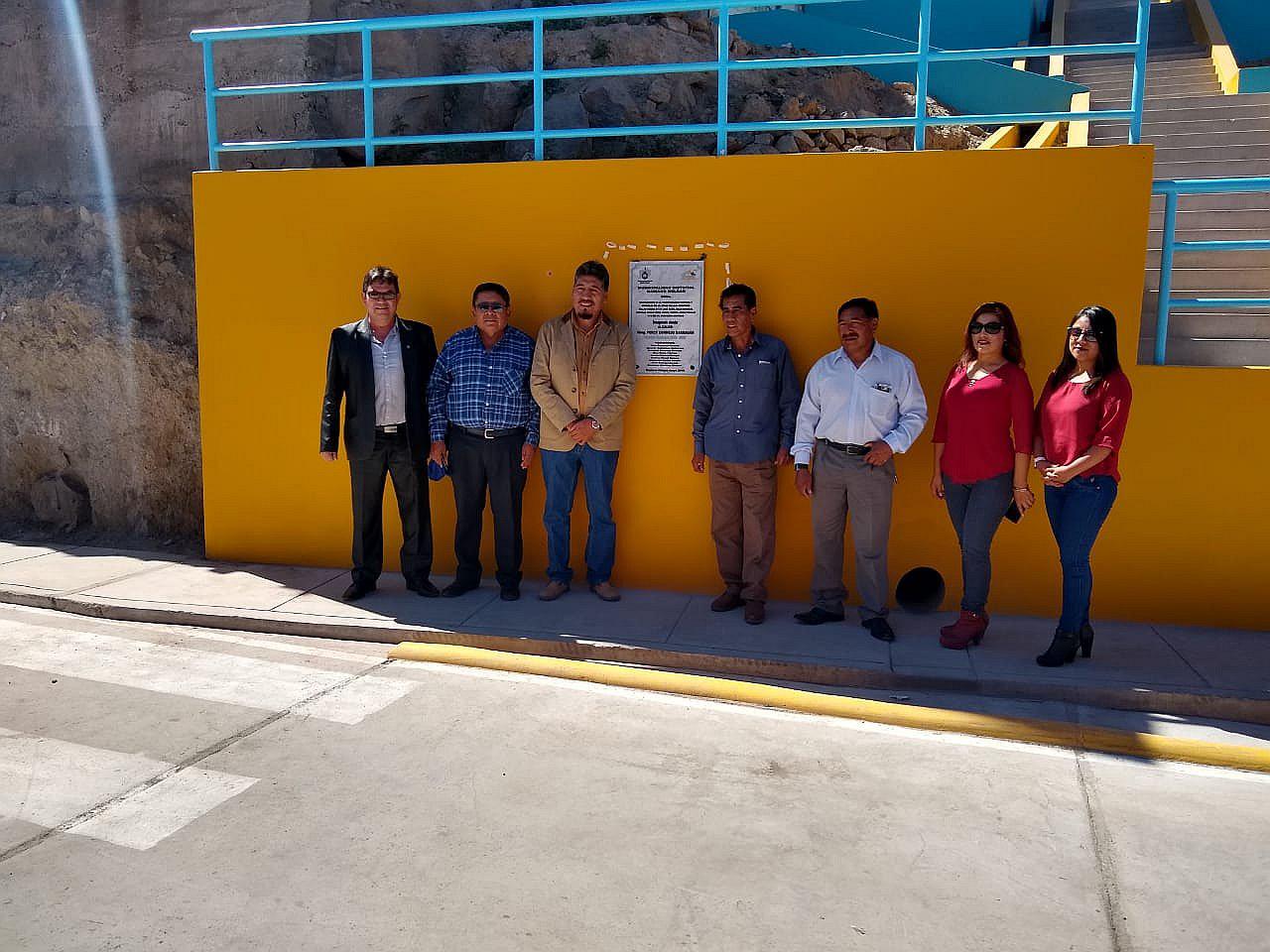 Entregan obras viales para pueblo joven de Mariano Melgar