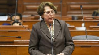 Congreso: Gladys Echaíz presenta su carta de renuncia a la bancada de Alianza para el Progreso