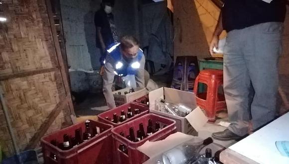 Tacna: clausuran bar clandestino “La cámara de gas” donde se hallaron armas punzocortantes (Foto: Municipalidad Alto de la Alianza)