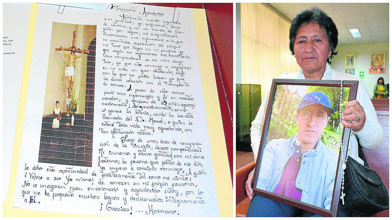 Mujer salva la vida de cinco personas donando los órganos de su hijo y ellos le contestan así