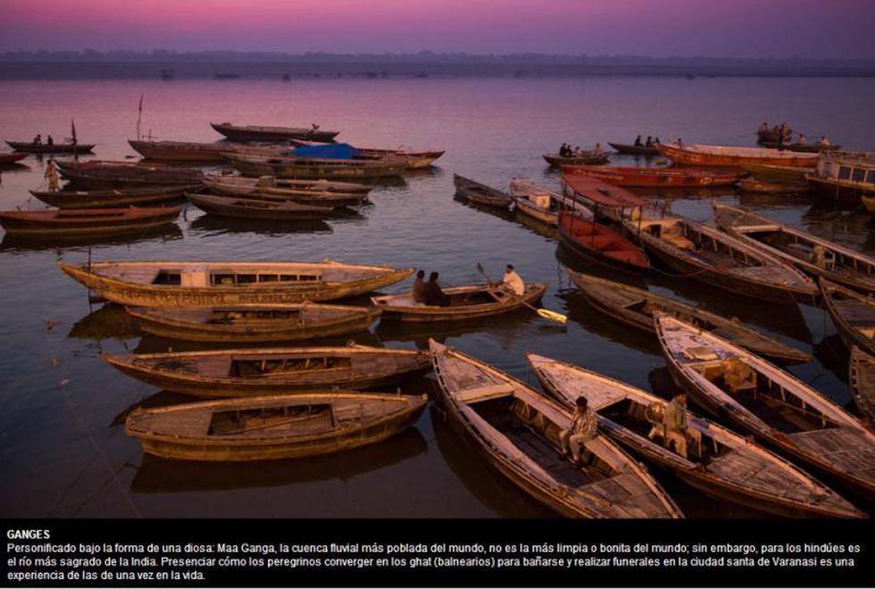 22 de marzo: Los ríos más importantes del planeta, en el Día Mundial del Agua (FOTOS)