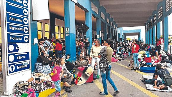 Activan plan de contingencia en Cebaf por ingreso masivo de migrantes venezolanos 