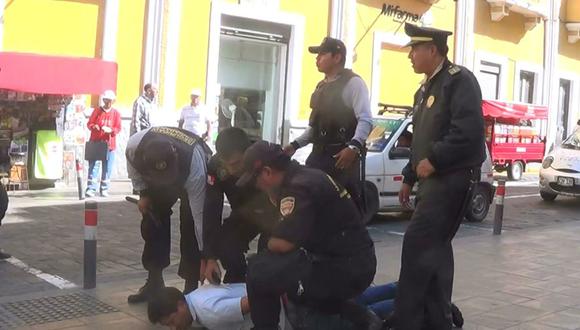 Arequipa: Mira la impresionante captura a ladrón (VIDEO)