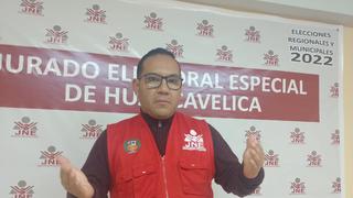 Presidente del Jurado Electoral Especial de Huancavelica cuestiona ley que amplía inscripción y cambio de lista de candidatos
