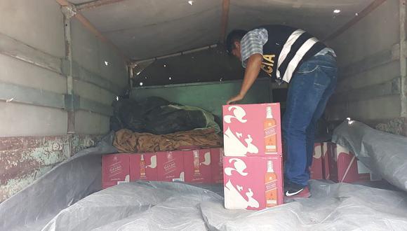 Camión con cargamento de licores fue subastado por el Ejército
