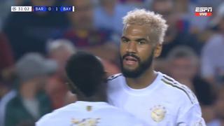 Gol de Choupo-Moting ante Barcelona: así fue el 2-0 del Bayern Munich (VIDEO)