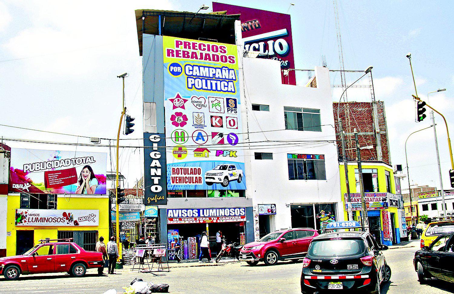 Los gastos de dinero en la campaña electoral  