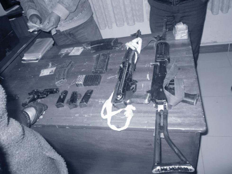 Detienen a presunto terrorista con armamento y material explosivo 