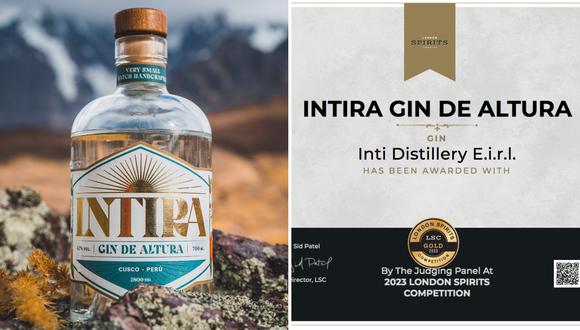 Intira Gin de Altura, es el primer gin artesanal premium de altura destilado en el Valle Sagrado del Cuzco, se destila a 2800 msnm.