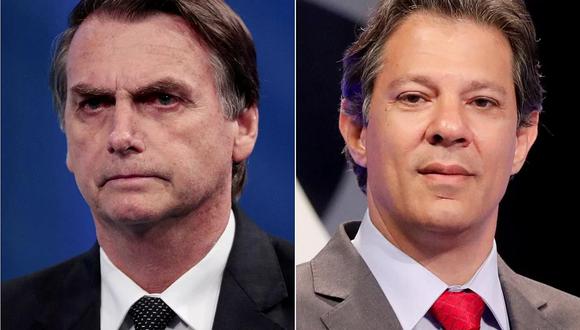 Bolsonaro y Haddad disputarán presidencia de Brasil en segunda vuelta
