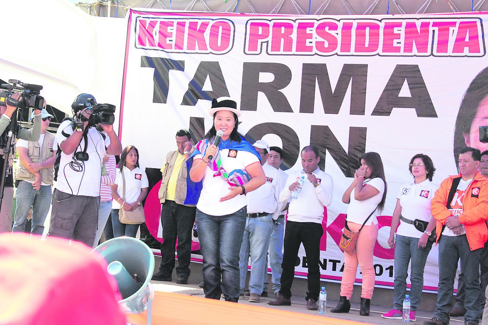 Keiko Fujimori denuncia que el nacionalismo está detrás de tachas en su contra
