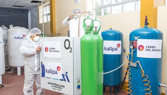 Más oxígeno medicinal para tayacajinos, entregan planta a Hospital de Pampas