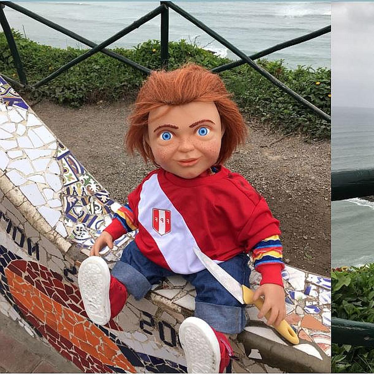 Chucky': El muñeco diabólico pasea por calles Lima (FOTOS) | MISCELANEA | CORREO