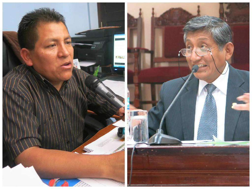 Alcalde Quispe: "El trabajo del regidor Dominguez es desprestigiarme"