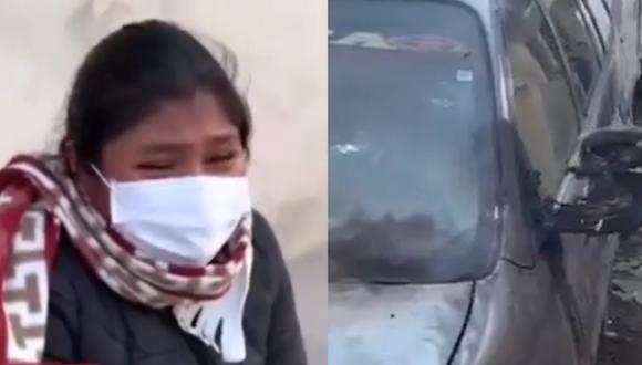 Arequipa: incendian vehículos y envenenan a mascotas de mujer que corrió tras presidente Vizcarra