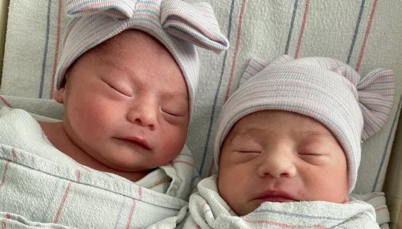 Los bebés de Fátima Madrigal nacieron con 15 minutos de diferencia, pero en dos años distintos. (Foto: Twitter @NMCInspires)