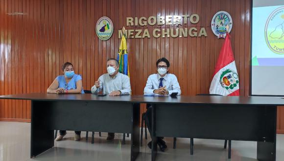 Las autoridades regionales de Educación y Salud, junto a directores de Ugel sostuvieron una reunión.