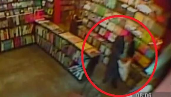 Miraflores: Detienen a ladrón de librerías, pero lo liberan a las horas (VIDEO)