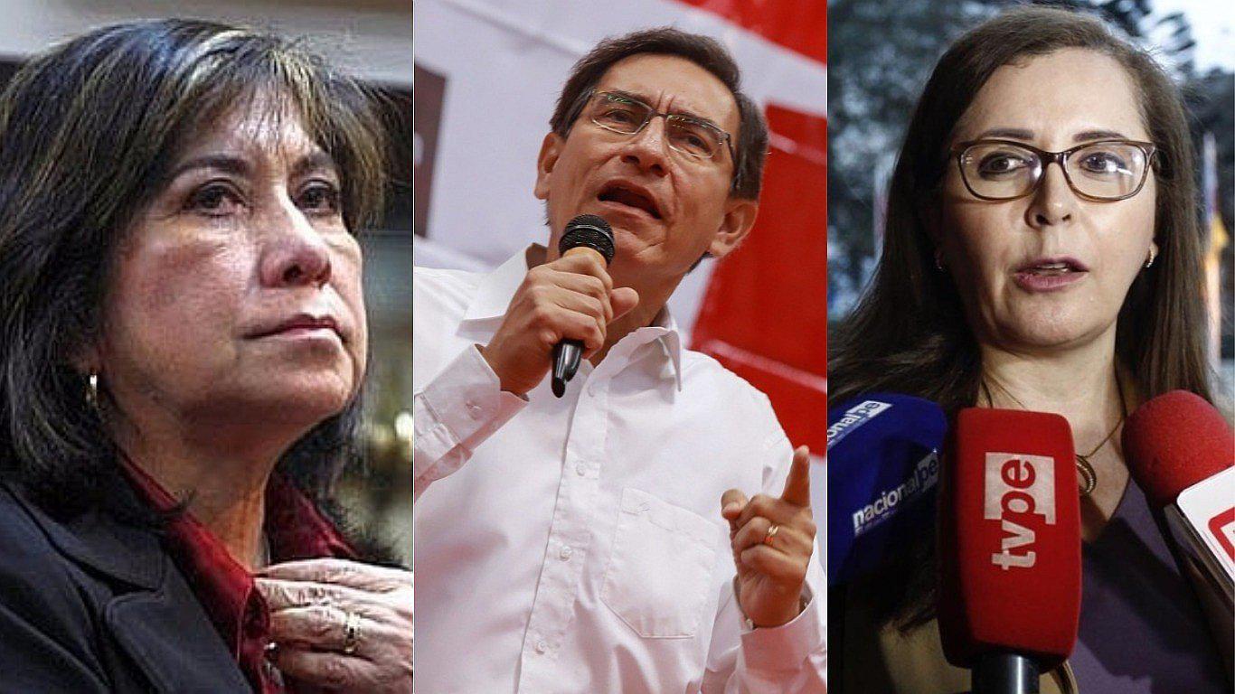 Martha Chávez sobre Martín Vizcarra: "Se pone faltoso con una congresista"