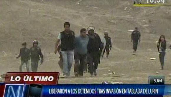 Tablada de Lurín: Liberan a personas detenidas tras desalojo de zona arqueológica