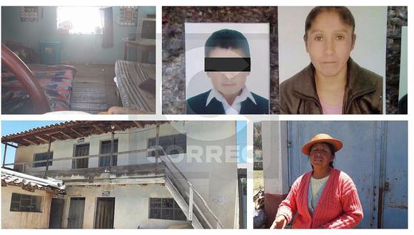 Huancayo: Mujer y su hijo son asesinados a pedradas y esposo es principal sospechoso
