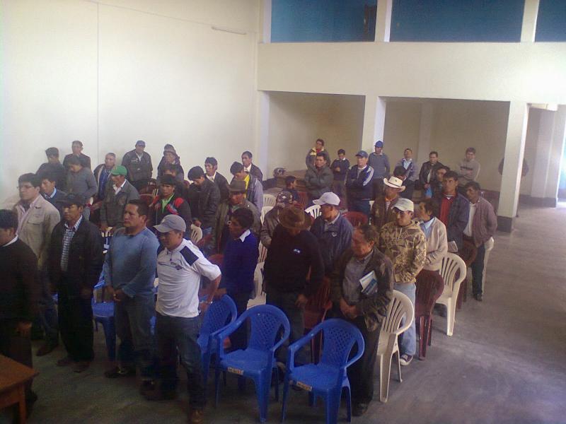 Huamalianos anuncian huelga indefinida por luz e inversión