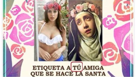 Santa Rosa de Lima: Discoteca comparó a la santa peruana con sensual modelo y genera indignación