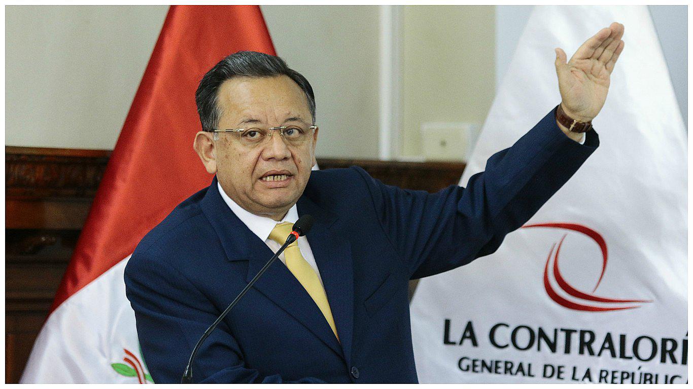 Contralor Edgar Alarcón: "No voy a renunciar de ninguna manera"