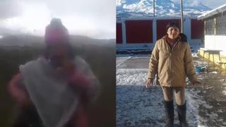 Arequipa: ‘Maestra de las alturas’ camina a más de 4 mil m.s.n.m. para llegar a sus alumnos (VIDEO)