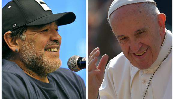 Diego Maradona se dice "hincha de Francisco" tras reunirse en privado con el Papa